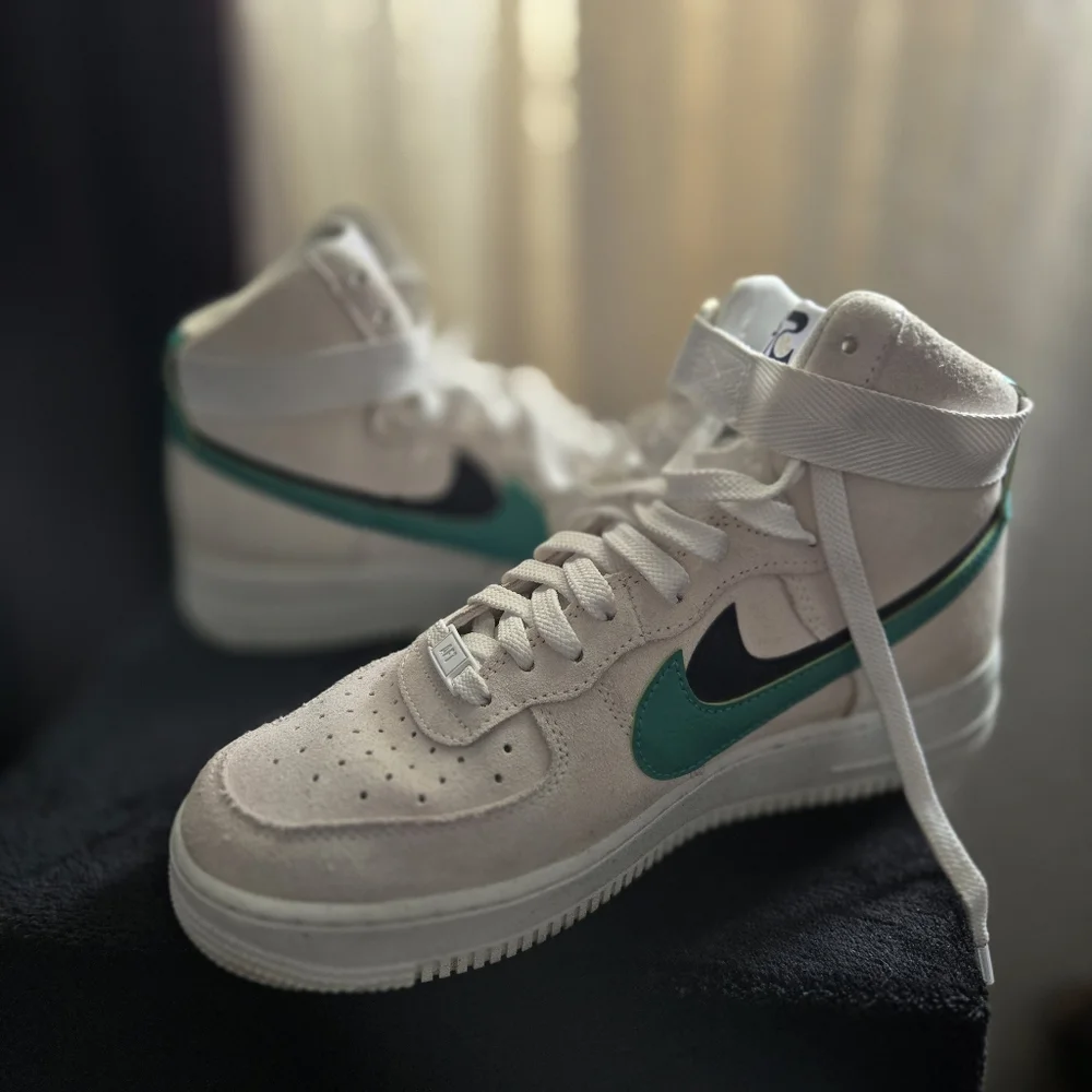 Nike Air Force 1 High SE Women's High Top Shoes 82 Series Neptune Green Sz 9